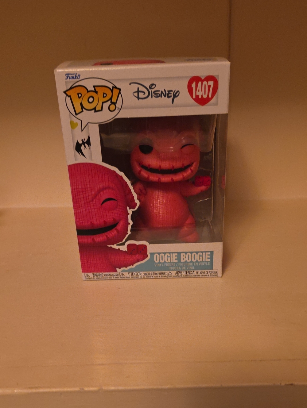 Funko Oogie Boogie Pink Vinyl Figure #1407